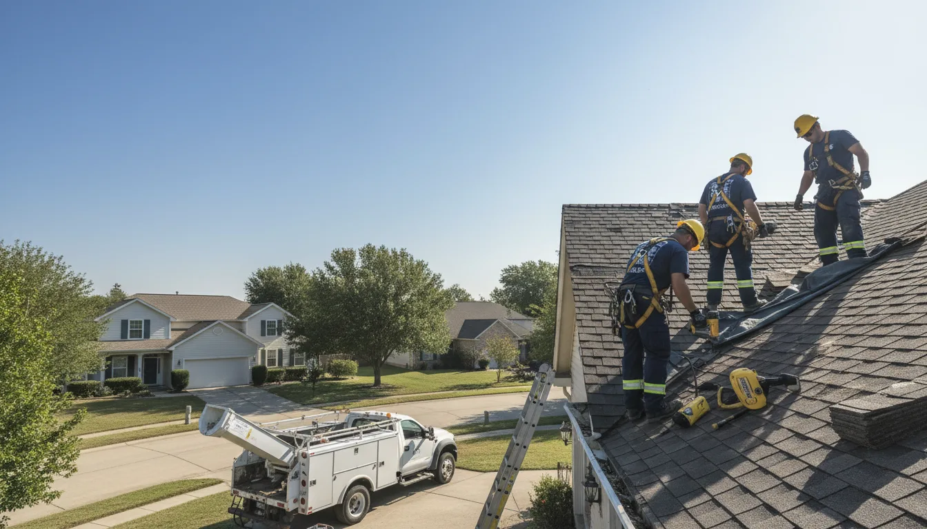 Emergency Roof Repair in Harmon, IL near me